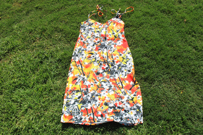 OG Cherry Blossom Blaze Camo Midi Dress