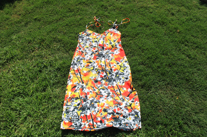 OG Cherry Blossom Blaze Camo Midi Dress