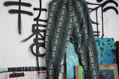 Mae Mae X Sehent Bandanna Track Pants Black