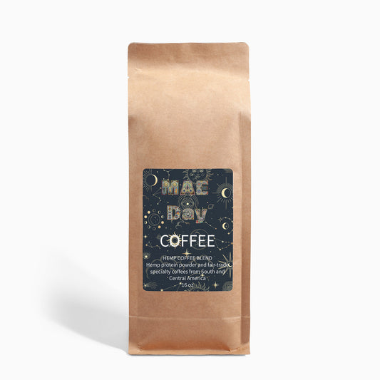 Mae Day Organic Hemp Coffee Blend - Medium Roast 16oz 10%OFF