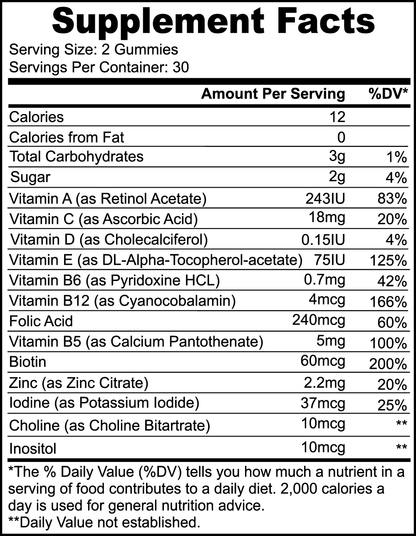 Mae Day Multivitamin Bear Gummies (Adult)