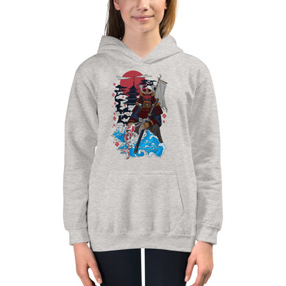 Samurai Father & daughter Kids Hoodie