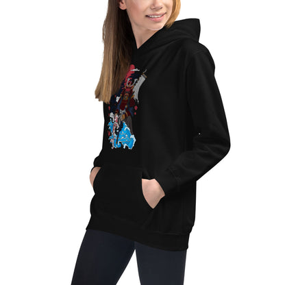 Samurai Father & daughter Kids Hoodie