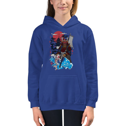 Samurai Father & daughter Kids Hoodie