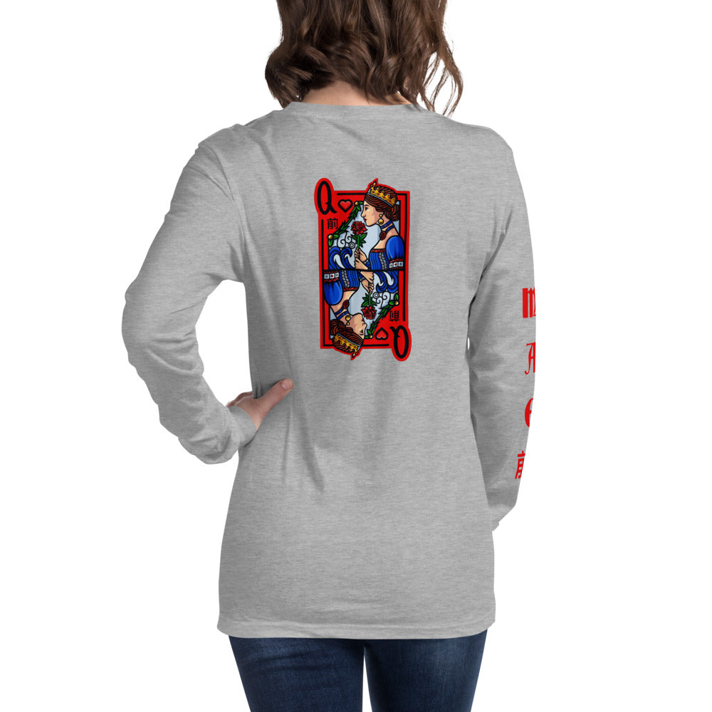 Queen Of Hearts Mae Long Sleeve Tee