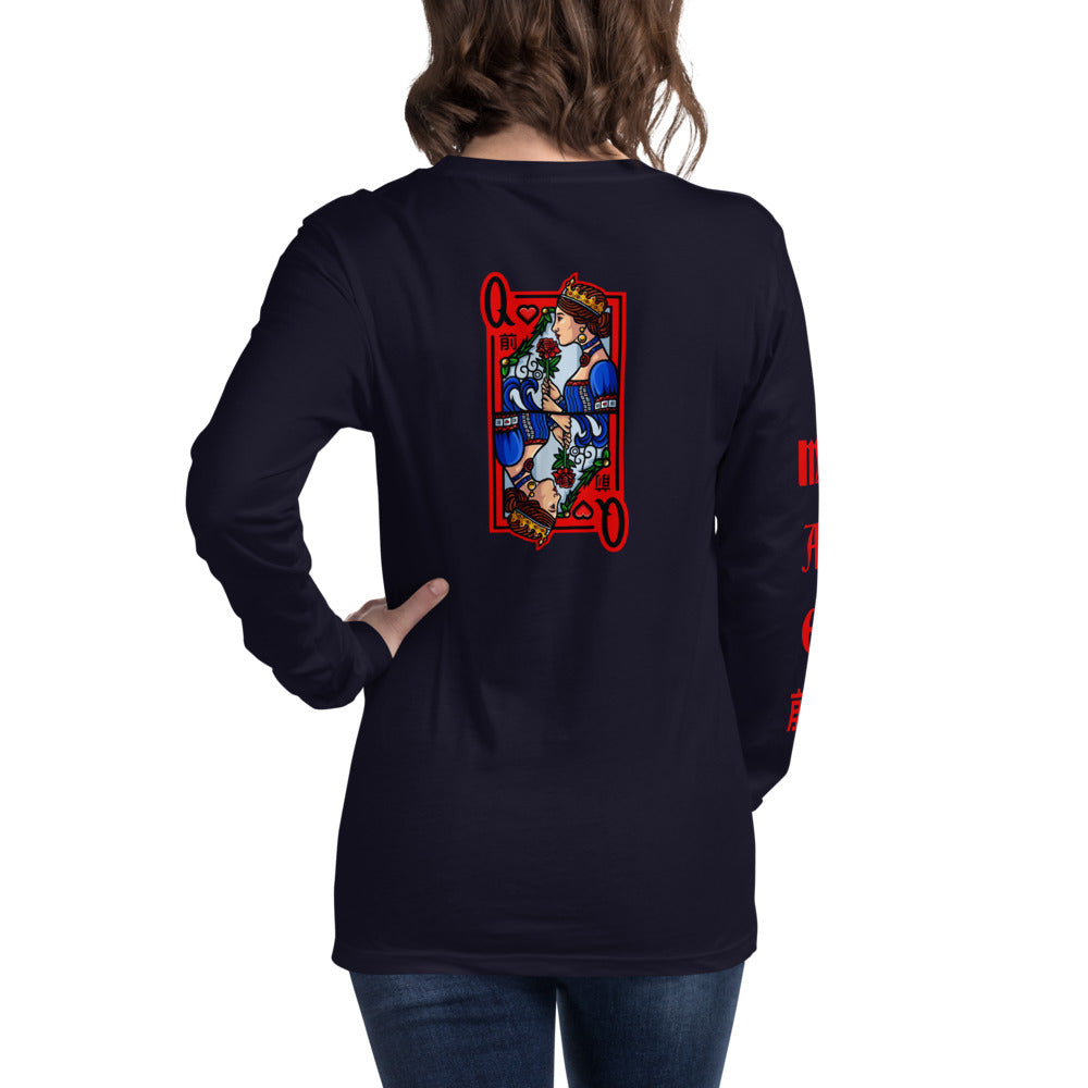 Queen Of Hearts Mae Long Sleeve Tee