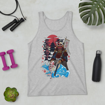 Samurai Father & Daughter Unisex Tank Top