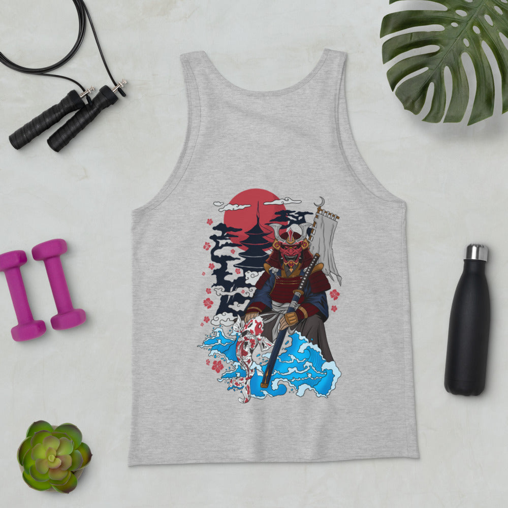 Samurai Father & Daughter Unisex Tank Top