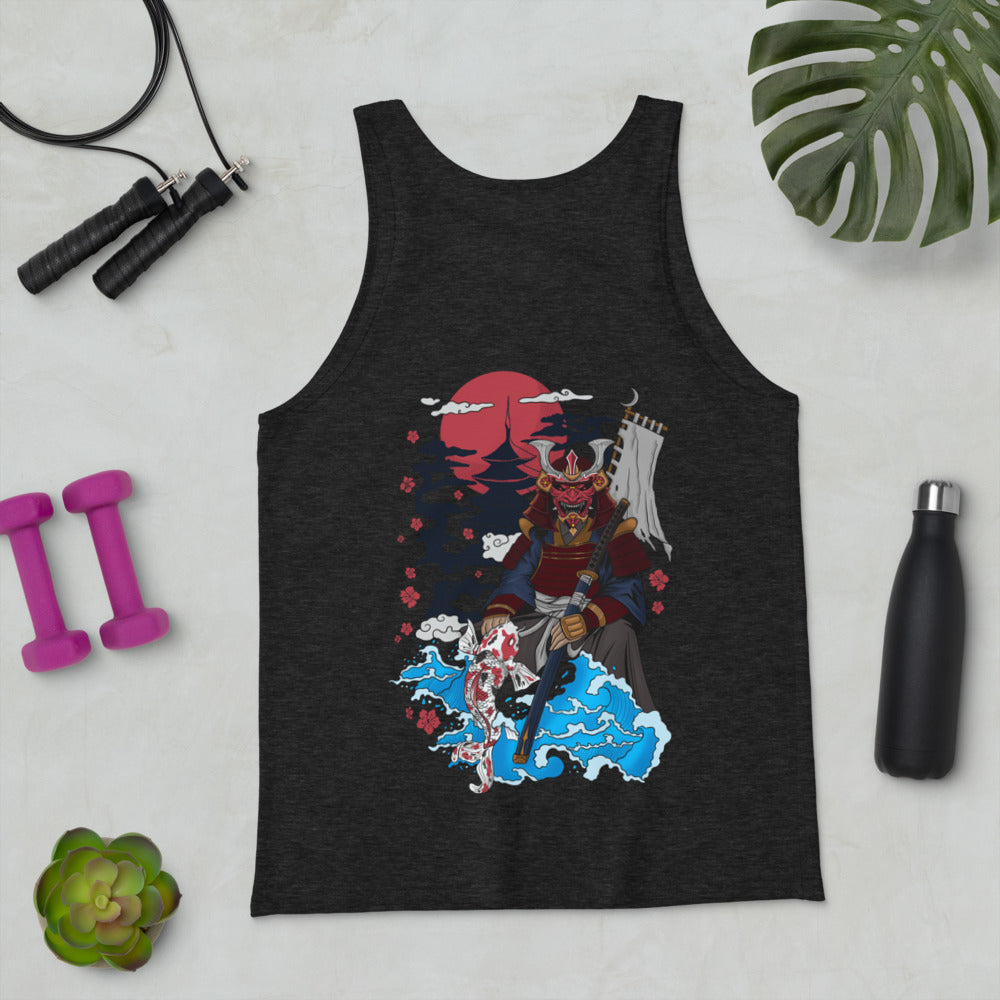 Samurai Father & Daughter Unisex Tank Top