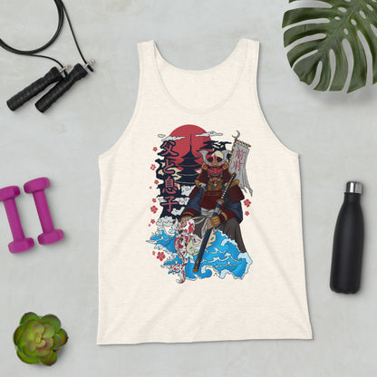 Samurai Father & Daughter Unisex Tank Top