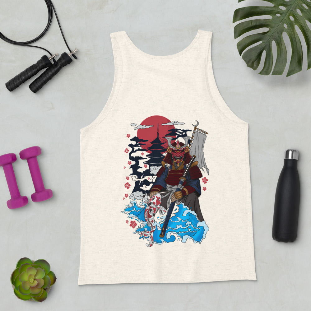 Samurai Father & Daughter Unisex Tank Top